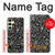 S4101 Motif Monstre Mignon Etui Coque Housse pour Samsung Galaxy S24 FE