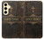 S4109 Couverture de Bible Ancienne Etui Coque Housse pour Samsung Galaxy S24 FE