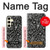 S4101 Motif Monstre Mignon Etui Coque Housse pour Samsung Galaxy S24