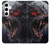 S4094 Loup au Clair de Lune Etui Coque Housse pour Samsung Galaxy S24 Plus