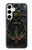 S4106 Ancre et Barre Marine Vintage Etui Coque Housse pour Samsung Galaxy S24 Plus