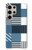 S4082 Motif Patchwork Moderne Etui Coque Housse pour Samsung Galaxy S24 Ultra