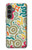 S4078 Motif Abstrait Coloré Etui Coque Housse pour Samsung Galaxy S23 FE