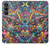 S4085 Art Cosmique Psychédélique Etui Coque Housse pour Samsung Galaxy S23 FE