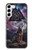 S4110 Loup et Symbole Ancien Etui Coque Housse pour Samsung Galaxy S23 Plus