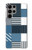 S4082 Motif Patchwork Moderne Etui Coque Housse pour Samsung Galaxy S23 Ultra
