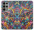 S4085 Art Cosmique Psychédélique Etui Coque Housse pour Samsung Galaxy S23 Ultra