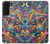 S4085 Art Cosmique Psychédélique Etui Coque Housse pour Samsung Galaxy S22