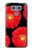 S2478 Red Daisy flower Etui Coque Housse pour LG G6