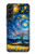 S4081 Art Galaxie Nocturne Etui Coque Housse pour Samsung Galaxy S22 Plus