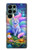 S4088 Esprit Renard Fantastique Etui Coque Housse pour Samsung Galaxy S22 Ultra