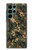 S4091 Motif Camouflage Numérique Vert Etui Coque Housse pour Samsung Galaxy S22 Ultra