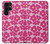 S4097 Motif Floral Rose Etui Coque Housse pour Samsung Galaxy S22 Ultra