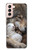 S4089 Loup et Agneau Amicaux Etui Coque Housse pour Samsung Galaxy S21 5G