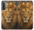 S4093 Portrait de Lion Royal Etui Coque Housse pour Samsung Galaxy S21 5G