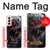 S4094 Loup au Clair de Lune Etui Coque Housse pour Samsung Galaxy S21 5G