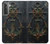 S4106 Ancre et Barre Marine Vintage Etui Coque Housse pour Samsung Galaxy S21 5G