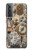 S4100 Collage Scientifique Vintage Etui Coque Housse pour Samsung Galaxy S21 Plus 5G, Galaxy S21+ 5G