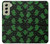 S4087 Motif Fantôme Vert Mignon Etui Coque Housse pour Samsung Galaxy S21 FE 5G