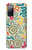 S4078 Motif Abstrait Coloré Etui Coque Housse pour Samsung Galaxy S20 FE
