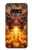 S4090 Dragon de Feu Fantastique Etui Coque Housse pour Samsung Galaxy S10e