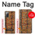 S4079 Motif Géométrique Tribal Etui Coque Housse pour Samsung Galaxy Note 20