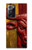 S4098 Art Taureau Espagnol Sculpté Etui Coque Housse pour Samsung Galaxy Note 20 Ultra, Ultra 5G