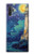 S4092 Phare au Clair de Lune Etui Coque Housse pour Samsung Galaxy Note 10 Plus