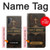 S4109 Couverture de Bible Ancienne Etui Coque Housse pour Samsung Galaxy Note 10 Plus
