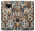 S4100 Collage Scientifique Vintage Etui Coque Housse pour Note 9 Samsung Galaxy Note9