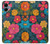 S4105 Motif Floral Coloré Etui Coque Housse pour Samsung Galaxy A06