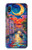 S4083 Venise Colorée au Clair de Lune Etui Coque Housse pour Samsung Galaxy A10e