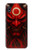 S4099 Illustration Démon Rouge Mystique Etui Coque Housse pour Samsung Galaxy A10e
