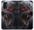 S4094 Loup au Clair de Lune Etui Coque Housse pour Samsung Galaxy A13 5G