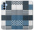 S4082 Motif Patchwork Moderne Etui Coque Housse pour Samsung Galaxy A15 5G