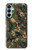S4091 Motif Camouflage Numérique Vert Etui Coque Housse pour Samsung Galaxy A15 5G