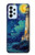 S4092 Phare au Clair de Lune Etui Coque Housse pour Samsung Galaxy A23