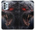 S4094 Loup au Clair de Lune Etui Coque Housse pour Samsung Galaxy A23