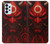 S4099 Illustration Démon Rouge Mystique Etui Coque Housse pour Samsung Galaxy A23