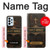 S4109 Couverture de Bible Ancienne Etui Coque Housse pour Samsung Galaxy A23