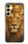 S4093 Portrait de Lion Royal Etui Coque Housse pour Samsung Galaxy A25 5G
