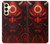 S4099 Illustration Démon Rouge Mystique Etui Coque Housse pour Samsung Galaxy A25 5G