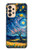 S4081 Art Galaxie Nocturne Etui Coque Housse pour Samsung Galaxy A33 5G