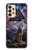 S4110 Loup et Symbole Ancien Etui Coque Housse pour Samsung Galaxy A33 5G