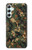 S4091 Motif Camouflage Numérique Vert Etui Coque Housse pour Samsung Galaxy A34 5G