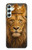 S4093 Portrait de Lion Royal Etui Coque Housse pour Samsung Galaxy A34 5G