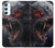 S4094 Loup au Clair de Lune Etui Coque Housse pour Samsung Galaxy A34 5G