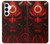 S4099 Illustration Démon Rouge Mystique Etui Coque Housse pour Samsung Galaxy A35 5G
