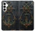 S4106 Ancre et Barre Marine Vintage Etui Coque Housse pour Samsung Galaxy A35 5G
