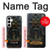 S4106 Ancre et Barre Marine Vintage Etui Coque Housse pour Samsung Galaxy A35 5G